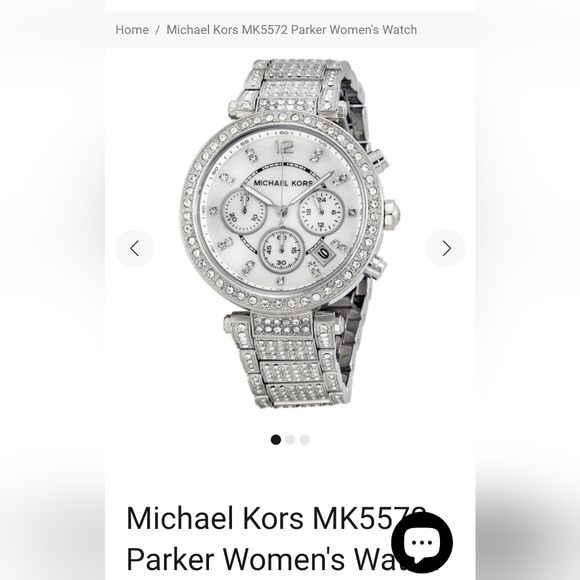 Michael Kors Other - NEW Michael Kors Parker Crystal Watch